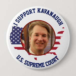 Ich stütze Richter Kavanaugh amerikanische USA Button