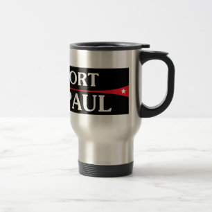 Ich stütze Ron Paul Tasse
