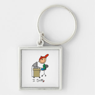 Ich surfe auf Web-T-Shirts und Geschenken Schlüsselanhänger