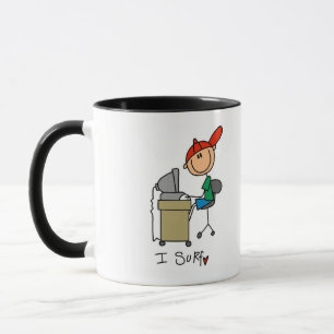 Ich surfe auf Web-T-Shirts und Geschenken Tasse