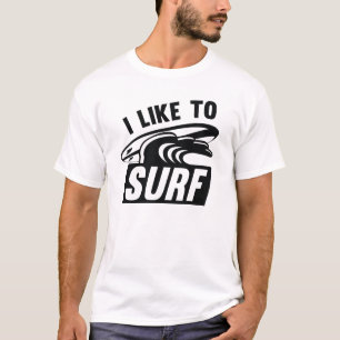 Ich surfe gerne T-Shirt