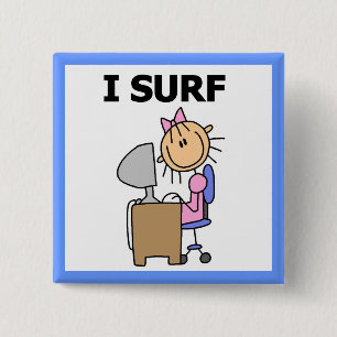 Ich surfe im Web Button
