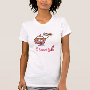 Ich süße dich mit einem Cupcake T-Shirt