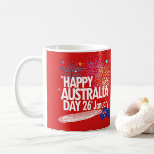 "ICH Tag LIEBE-AUSTRALIENS" Australien am 26. Kaffeetasse