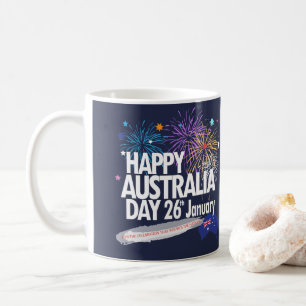 "ICH Tag LIEBE-AUSTRALIENS" Australien am 26. Kaffeetasse
