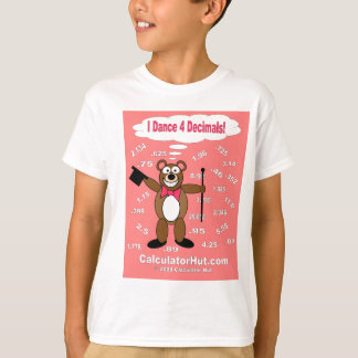 Ich tanze den 4 Dezimalzahln-T - Shirt