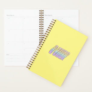 Ich tanze gerne koreanischen Tanz Hangul Planer