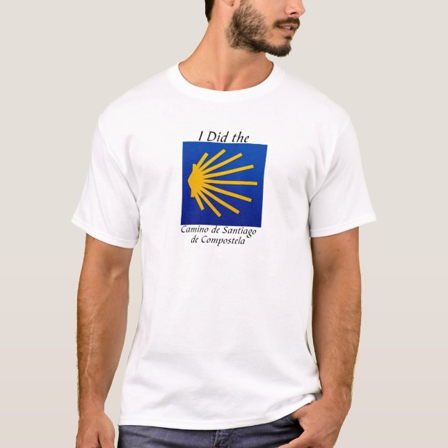Ich tat das Camino De Santiago T-Shirt (Vorderseite)