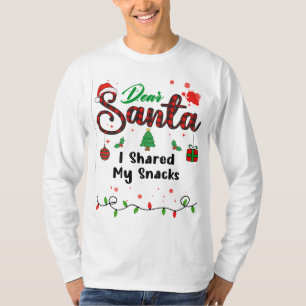 Ich teilte meine Snacks, die Weihnachtsliebe passe T-Shirt