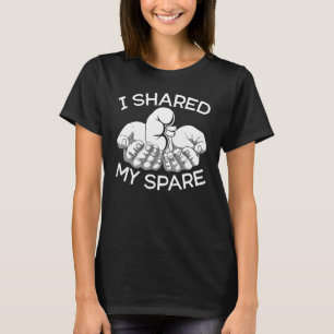 Ich teilte mir vor Krieg meine Spende von Spendero T-Shirt