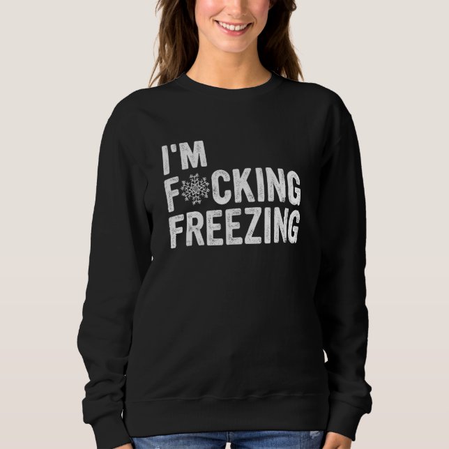 Ich ticke Bekleidung Sweatshirt (Vorderseite)