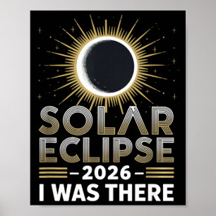 Ich Totale Sonnenfinsternis Dort Finsternis Poster