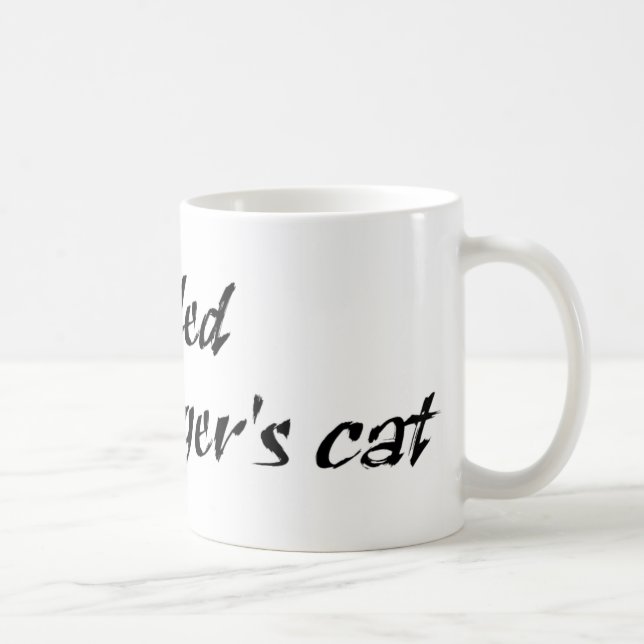 Ich tötete Schrödingers Katzen-Tasse Tasse (Rechts)