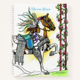Ich TRAAM HORSES kreatives Buch von Linda Dalziel