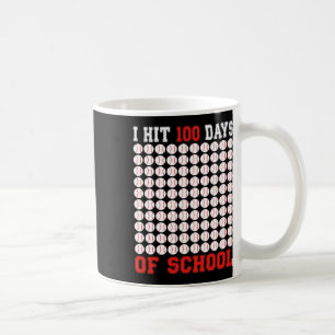 Ich traf 100 Tage der Schule bis zum 100. Kaffeetasse
