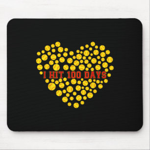 Ich traf 100 Tage Schulherz Software am 100. Tag Mousepad