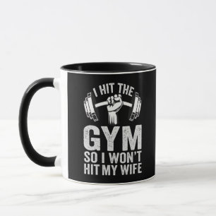 Ich traf den Fitnessraum, also werde ich meine Ehe Tasse