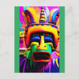 Ich traf die Hexendoktor Ken Gage Fantasy Postkarte