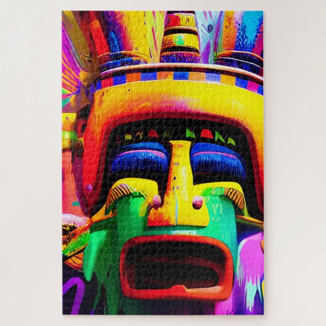 Ich traf die Hexendoktor Ken Gage Fantasy Puzzle (Vertikal)