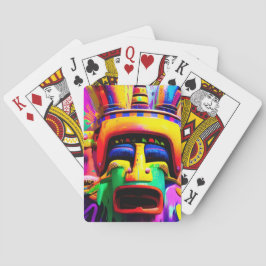 Ich traf die Hexendoktor Ken Gage Fantasy Spielkarten