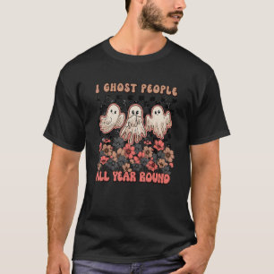Ich traf Menschen das ganze Jahr über, Cool Ghost  T-Shirt