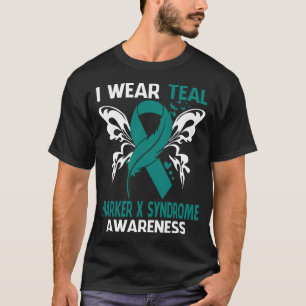 Ich trage Aquamarin für MARKER X SYNDROM T-Shirt