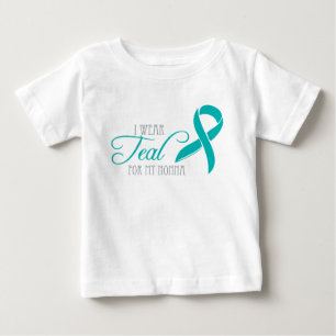 Ich trage Aquamarin für meine Nonna Baby T-shirt
