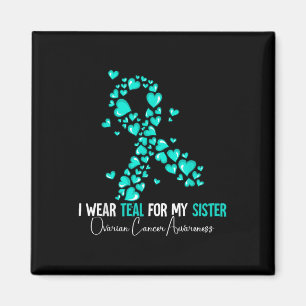 Ich trage Aquamarin für meine Schwester Ovarialkar Magnet