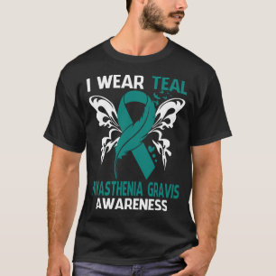 Ich trage Aquamarin für MYASTHENIA GRAVIS Awarenes T-Shirt