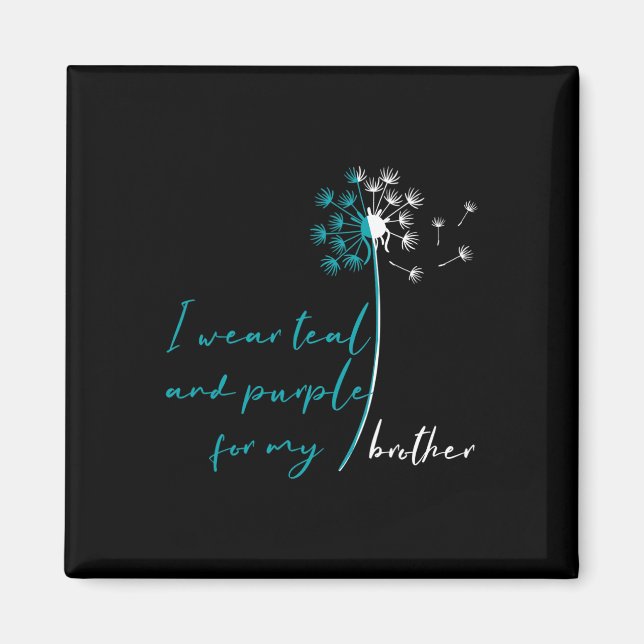 Ich trage Aquamarin und Lila für meinen Bruder Sui Magnet (Vorne)