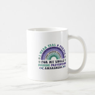 Ich trage Aquamarin und Lila für meinen Onkel Kaffeetasse