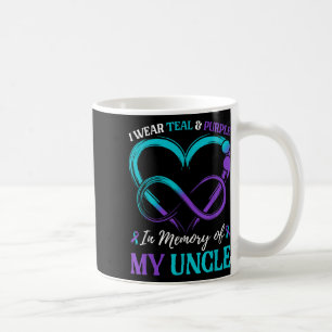 Ich trage Aquamarinen & Lila im Gedächtnis mei Kaffeetasse