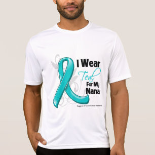 Ich trage aquamarines für meine Nana - T-Shirt