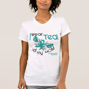Ich trage aquamarines für meinen Eierstockkrebs T-Shirt