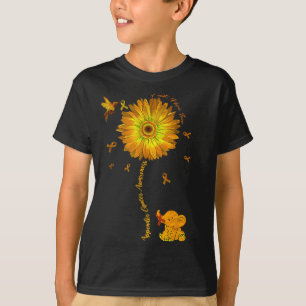 Ich trage Bernstein, um jemandem in Anhang Krebs z T-Shirt