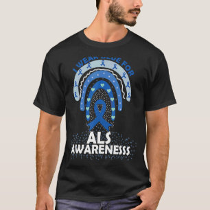 Ich trage Blau für als Sensibilisierungsmonat Rege T-Shirt