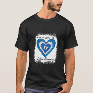 Ich trage Blau für AUTISM T-Shirt