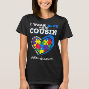 Ich trage Blau für Autismus Awareness Family T-Shirt