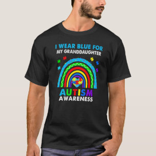 Ich trage Blau für das Autismusbewusstsein meiner  T-Shirt