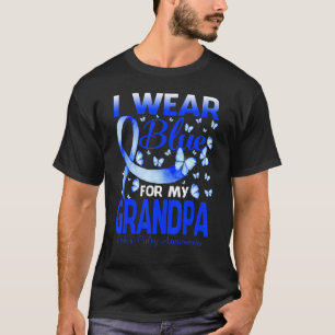 Ich trage Blau für das Bewusstsein meines Opa Erb T-Shirt