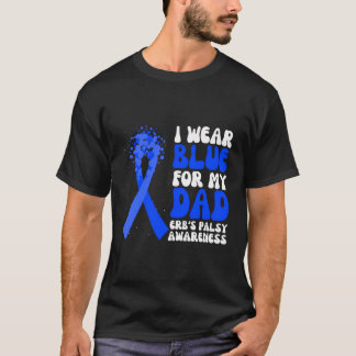 Ich trage Blau für den "Palsy Awareness Ribbo" mei T-Shirt