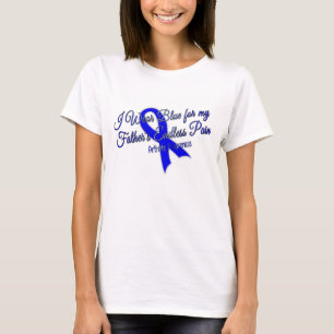 Ich trage Blau für endlosen die Schmerz-T - Shirt