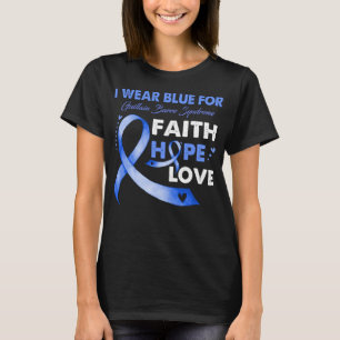 Ich trage Blau für GUILLAIN BARRE SYNDROM AWARENES T-Shirt