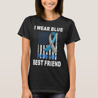 Ich trage Blau für mein bester Freund Diabetes Bew T-Shirt