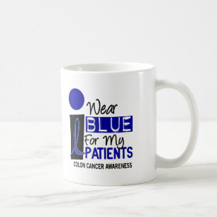 Ich trage Blau für mein Patienten 9 DARMKREBS Tasse