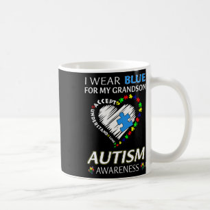 Ich trage Blau für meine Enkelin-Aufklärungsfamili Kaffeetasse