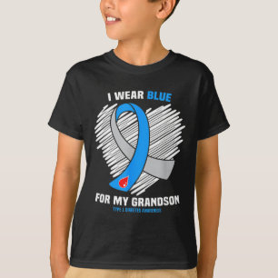 Ich trage Blau für meine Enkelin Typ 1 Diabetes Aw T-Shirt