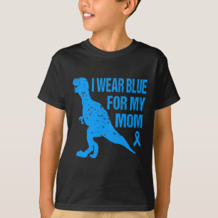 Ich trage Blau für meine Mama Diabetes Bewusstsein T-Shirt