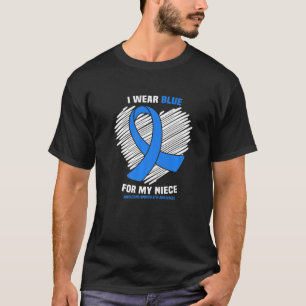 Ich trage Blau für meine Nichte Ankylosing Spondyl T-Shirt