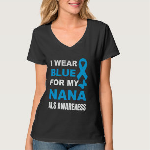 ICH TRAGE BLAU FÜR MEINE OMA ALS AUFKLÄRUNG T-Shirt